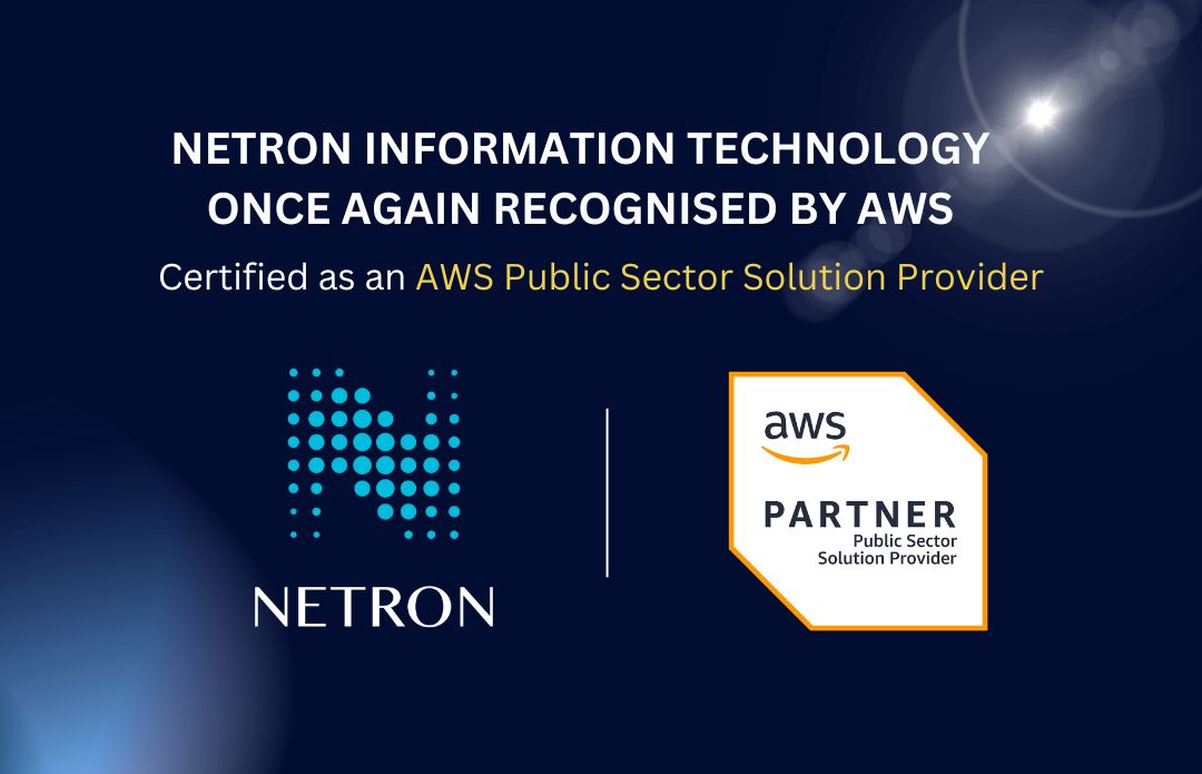 Netron Recognised Once Again for Cloud Excellence!  Achieves AWS Public Sector Partner Certification